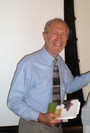 Author David Stirling, presenting his book, Green Gone Wild.